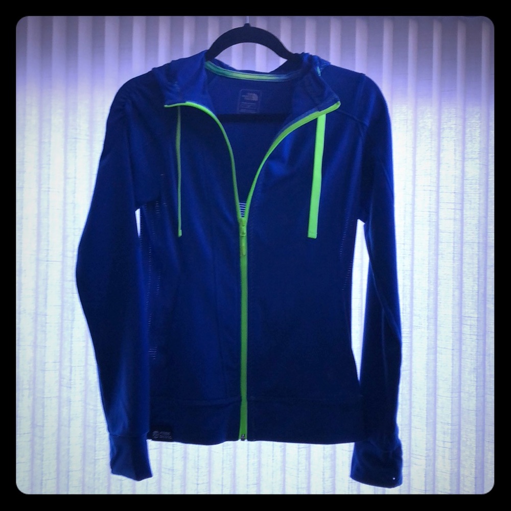 North face zip hoodie